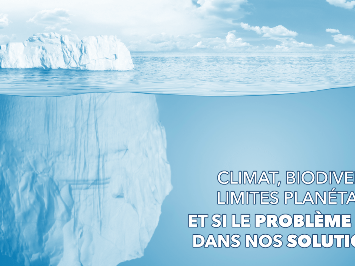 Climat, biodiversité, limites planétaires : et si le problème était dans nos solutions&nbsp;?